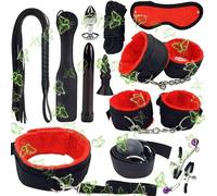 WreGmgg Ensemble De 12 PièCes De Nouveau Ensemble Sportif RéGlable Multifonctionnel en Nylon De 4 Diverses Couleurs, Doté d'un Beat, Cadeau pour Couple - D7