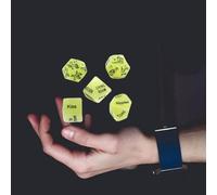 WreGmgg Mystery Charm, Dés Lumineux Illuminent Votre Nuit, Cadeau Original pour Homme Et Femme