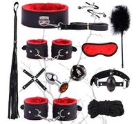 WreGmgg RéGulable All'Aperto Nuovo Multifonctionnel 12 PièCes Combination D'EntraîNement Set en Peau, Doté De Lunettes De Sommeil Et Colletto, Couple Cadeau - D5