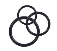 WreGmgg-Trois Anneaux En Silicone Noir - Combinaisons Polyvalentes Pour Un Style À La Mode - G1