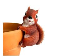 Wrenbury Décoration extérieure écureuil rouge Sammy - Statue réaliste 15,2 cm résistante