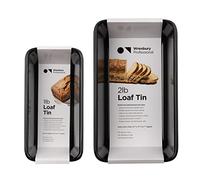 Wrenbury Pro | Lot de 2 moules à pain antiadhésifs pour la cuisson | 0,5 kg et 0,9 kg | Moule à pain robuste pour durer des années