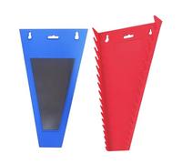 Wrench Rack Tool Trays - Organiseur de rangement pour outil | Removable Spanner Holder Storage Rack | Magnetic Wrench Rack Tool Trays | 2 supports de stockage muraux magnétiques (1/4-1/16 Inches)