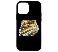 Wrench Wizard Funny Mechanic Citation Dire Phrase Mécanique Coque pour iPhone 12 Mini