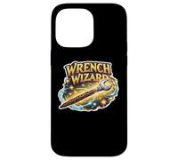 Wrench Wizard Funny Mechanic Citation Dire Phrase Mécanique Coque pour iPhone 14 Pro Max