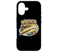 Wrench Wizard Funny Mechanic Citation Dire Phrase Mécanique Coque pour iPhone 17