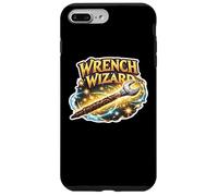 Wrench Wizard Funny Mechanic Citation Dire Phrase Mécanique Coque pour iPhone 7 Plus/8 Plus