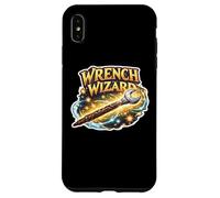 Wrench Wizard Funny Mechanic Citation Dire Phrase Mécanique Coque pour iPhone XS Max
