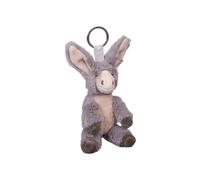 Wrendadle Designs Porte-clés en peluche, Argent (Silver), taille unique