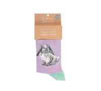 Wrendale Chaussettes pour enfant Rosie Rabbit Violet Taille 27-31, lilas, 27-31