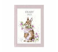 Wrendale Designs 2023 Flexi Diary Planner - Lapin Mangeur de trèfle