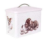 Wrendale Designs - Boîte à pain Rustique et Vintage - La vie d'un chien - 43 x 23 x 5 cm