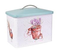 Wrendale Designs Boîte à Pain The Country Set - Bleu Sarcelle - 43 x 23 x 5 cm