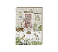 Wrendale Designs by Hannah Dale Carte de calendrier de l'Avent Motif Cottage de Noël