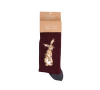 Wrendale Designs by Hannah Dale - Chaussettes pour homme « The Hare », Lièvre, M