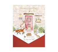 Wrendale Designs by Hannah Dale Christmas Cottage' Woodland Animal Lot de cartes de Noël