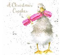 Wrendale Designs by Hannah Dale - Cracker de Noël - Lot de 8 boîtes de cartes de Noël