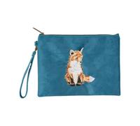Wrendale Designs by Hannah Dale Pochette brodée Motif renard Stay Clever