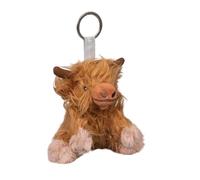 Wrendale Designs by Hannah Dale Gordon Porte-clés en peluche Vache des Highlands, Gordon, taille unique