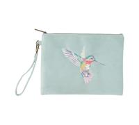 Wrendale Designs by Hannah Dale Pochette brodée Motif colibri Wisteria Wishes