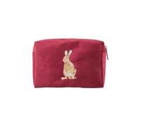 Wrendale Designs by Hannah Dale Trousse de maquillage brodée Motif lièvre Golden Hour