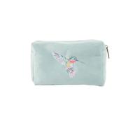 Wrendale Designs by Hannah Dale Wisteria Wishes Trousse de maquillage brodée Motif colibri