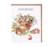 Wrendale Designs - Carte d'anniversaire « Purrrfect Birthday » pour chat