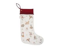 Wrendale Designs Chaussette de Noël Woodlanders