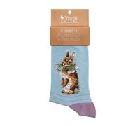 Wrendale Designs - Chaussettes lapin Head Clover Heels, multicolore, 4-7