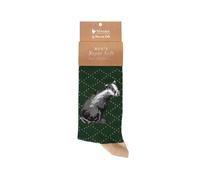 Wrendale Designs Chaussettes The Country Gent' Badger pour homme, multicolore, 7-11