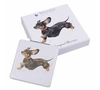 Wrendale Designs Compact Miroir Ce Sentiment du Vendredi Chien Dashund