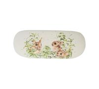 Wrendale Designs - Étui à lunettes lièvre printanier, multicolore, 160mm x 35mm x 60mm