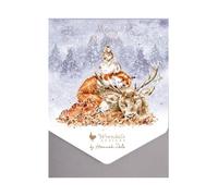 Wrendale Designs - Lot de cartes de Noël en forme d'animal Comfort and Joy