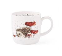 Wrendale Designs Mug hérisson "Home for Christmas"