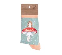 Wrendale Designs Par Hannah Dale Chaussettes motif souris « He's a Fungi », Il est un champignon, 4-7