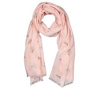 Wrendale Designs Hannah Dale - Écharpe - 70 cm par 190 cm, Rose - Souris, 70cm x 190cm