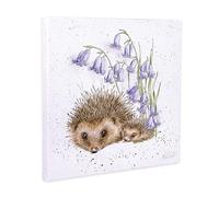 Wrendale Designs Petite toile « Love And Hedgehugs »