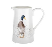 Wrendale Designs Pichet à lait en porcelaine Motif canard