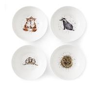 Wrendale Designs Royal Worcester Lot de 4 bols 15,2 cm