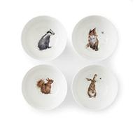 Wrendale Designs Royal Worcester Lot de 4 bols profonds de 15,2 cm