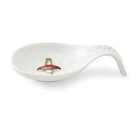 Wrendale Designs Royal Worcester Repose-cuillère en céramique avec inscription « He is Funghi Mouse » Blanc