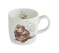 Wrendale Designs Royal Worcester The Arborist Tasse en céramique Motif castor 0,3 l