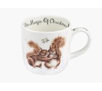 Wrendale Designs Royal Worcester Wrendale Deigns Squirrel Magic of Christmas Mug en céramique 0,3 l