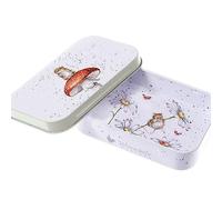 Wrendale Fun Gi Field Mouse Champignon Boîte cadeau en étain