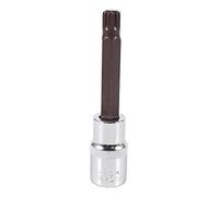 Wresetly 1/2 pouce Disque 10 mm Triple Carré Arbre Cannelé Bit Extra Long Acier S2