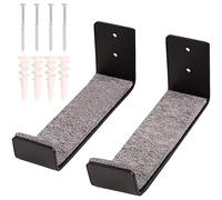 Wresetly 1 lot de supports muraux pour planches de surf - Support mural de rangement pour shortboards et longboards