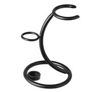 Wresetly 1 support pour outils de rasage 2 en 1 pour homme - Brosse courbée - Pour rasoir manuel - Porte-couteau - Accessoire de barbe