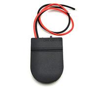 Wresetly 10 / pcs CR2032 Bouton Conteneur de Piles Support Boîtier Couvercle avec Interrupteur ON-OFF Boîtier de Batterie 3 V Boîtier