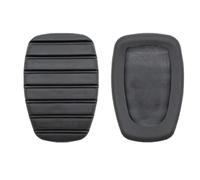 Wresetly 2 PièCes Couverture de Remplacement de Coussin de PéDale de Frein d'embrayage de Voiture pour Trafic Kangoo Espace Scenic