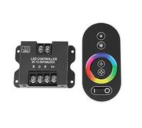 Wresetly 30 A Contact RGB RF Télécommande DC 12 V 24 V 3 canaux x 10 A 360 W / 720 W Contrôleur pour lumière LED Accessoires SMD 5050